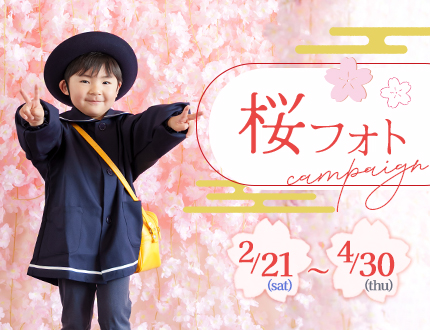 【期間限定】桜フォトプラン🌸
